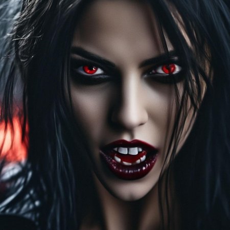 Beautiful vampire