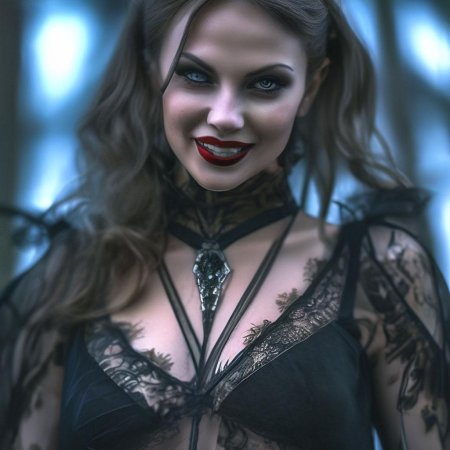 Женщина вампирша