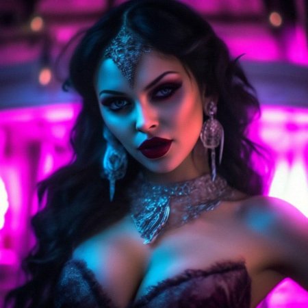 Сексуальная вампирша