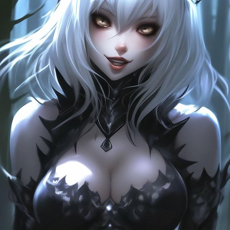 Аниме девушка вампир