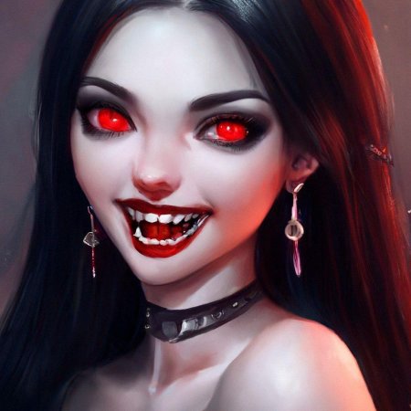Девушка вампир
