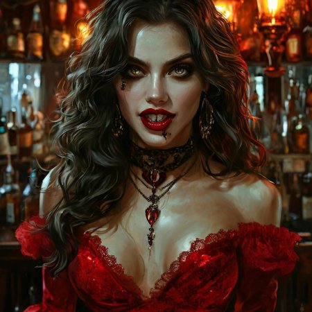 Девушка вампиров