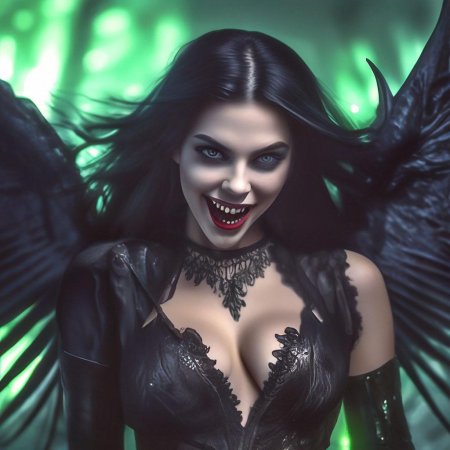 Девушка вампир