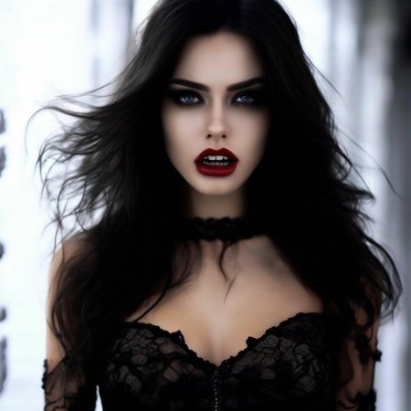 Красивая вампирша
