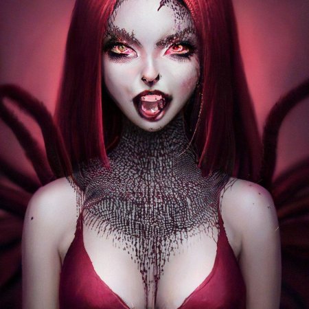 Девушка вампир