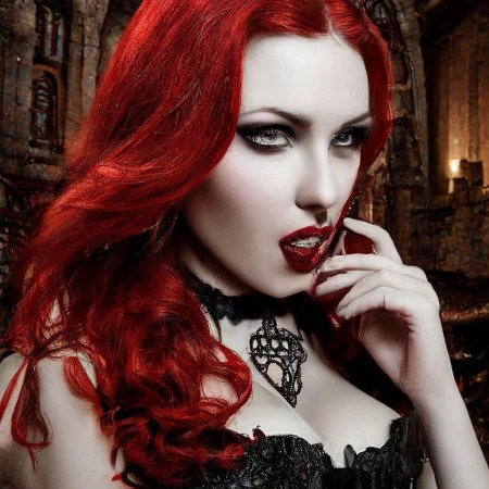 Рыжая вампирша