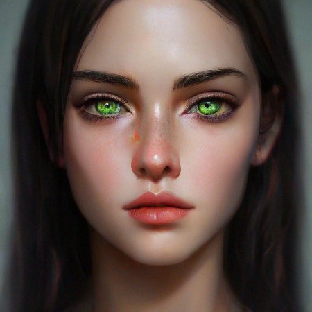 Девушка глаза