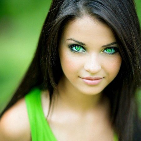 Зеленоглазые девушки