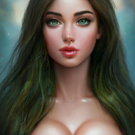 Глаза большие