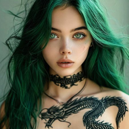 Изумрудные волосы