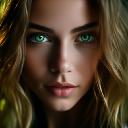 Красивые девушки с зелеными глазами