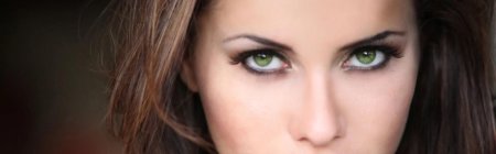 Красивые девушки с зелеными глазами