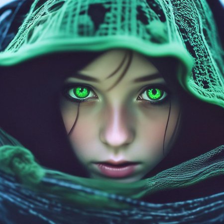 Зелëные глаза