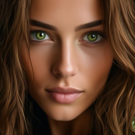 С красивыми глазами