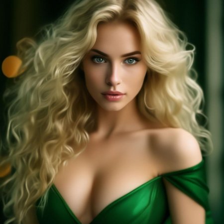 Портрет блондинки