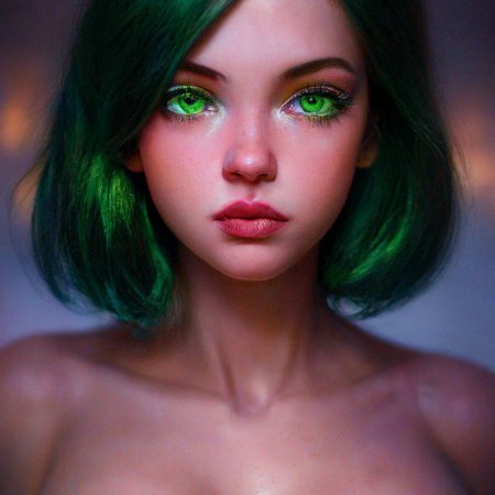 Красивые девушки с зелеными глазами