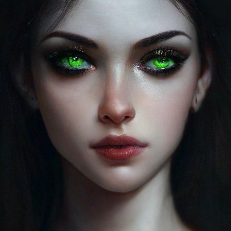 Зелëные глаза