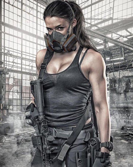 Постапокалипсис девушки