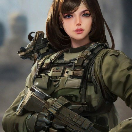 Девушка в форме