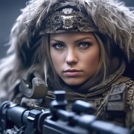 Снайпер женщина