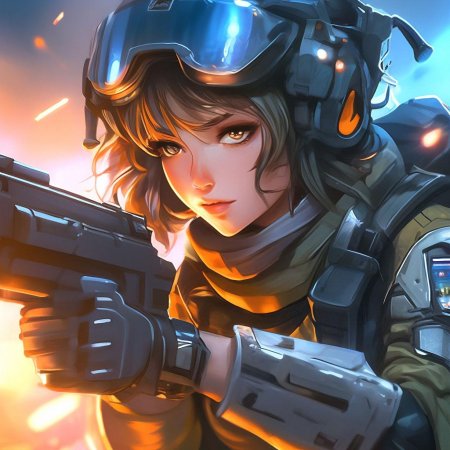 Аниме девочки спецназ