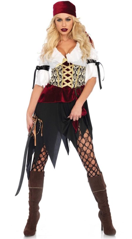 Пиратский наряд для девушки