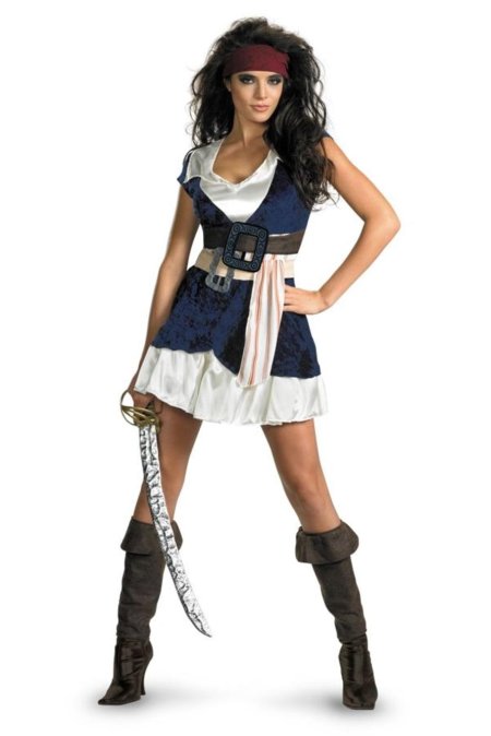 Джек Воробей одежда пиратка