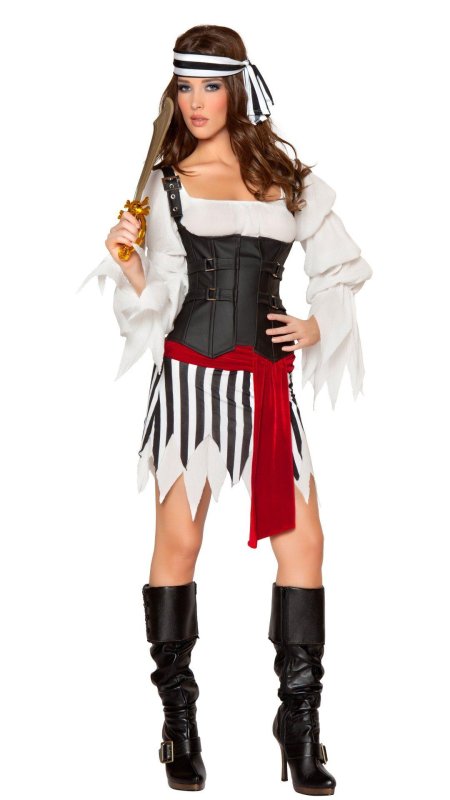 Костюм пиратки для девочки