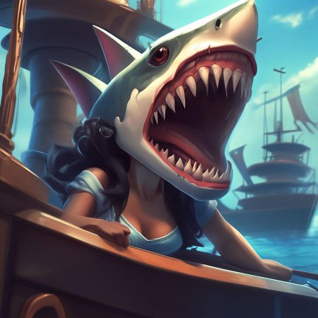 Акула пасть