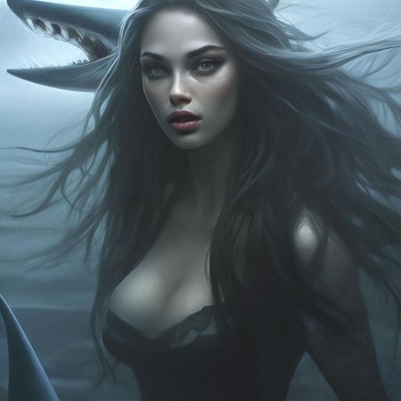 Русалка девушка