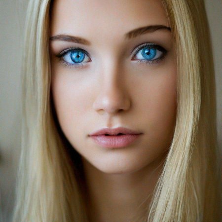 Девушки блондинки с голубыми глазами
