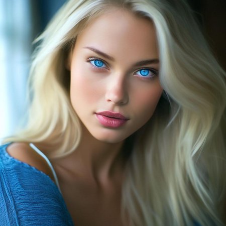 Блондинка красивая девушка