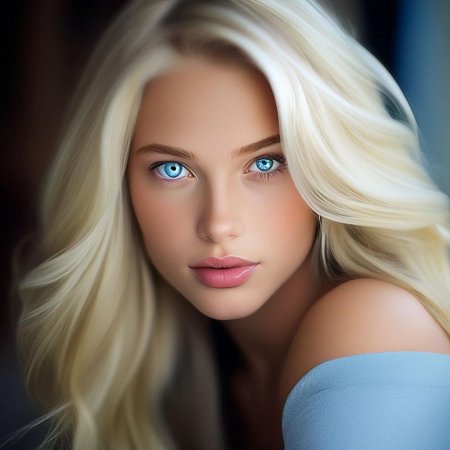 Голубые глаза красивые