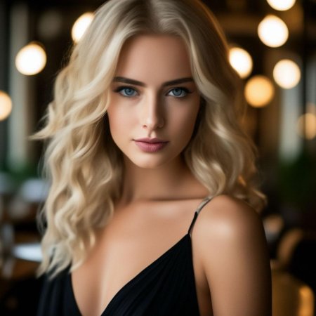 Красивая девушка блондинка