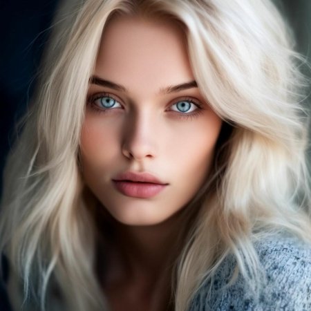 Портрет блондинки