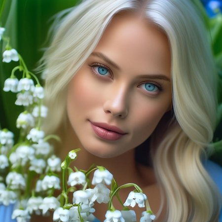 Красивые голубоглазые блондинки