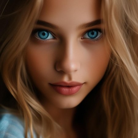 Голубые глаза красивые