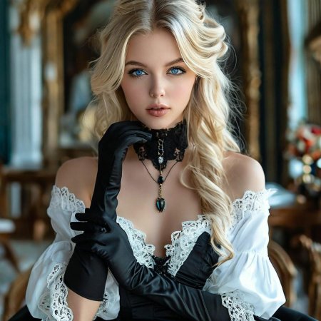 Девушка блондинка