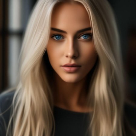 Девушка русая