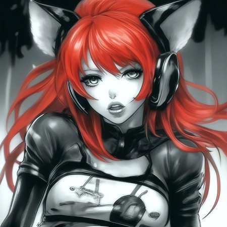 Девочка с ушками