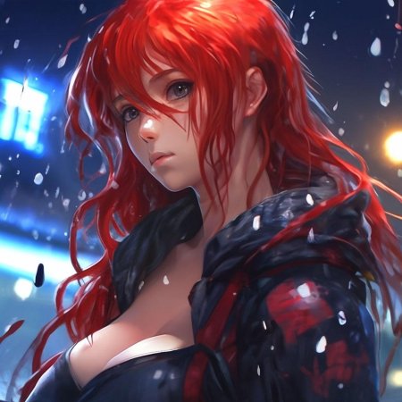 Аниме с рыжими волосами