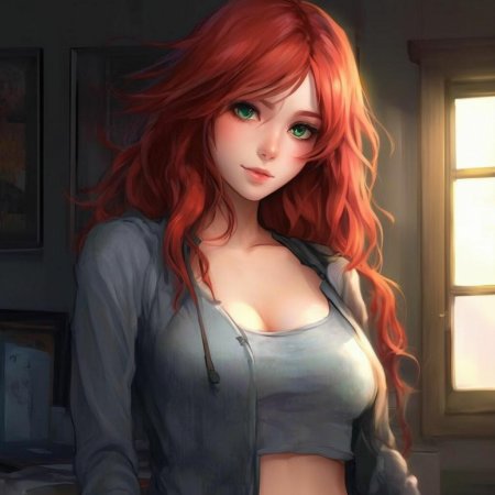 Молодые аниме девушки