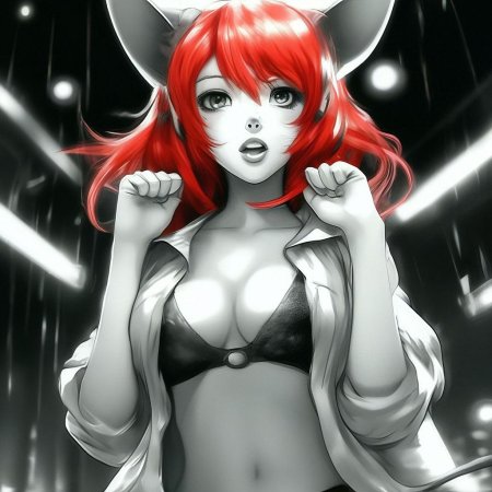 Рыжая красотка