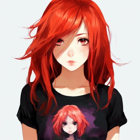 Девушка с рыжими волосами