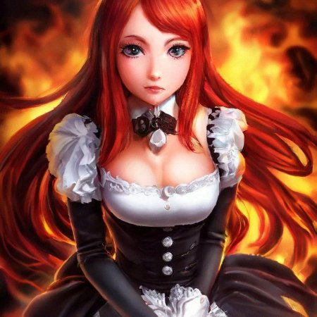 В стиле аниме