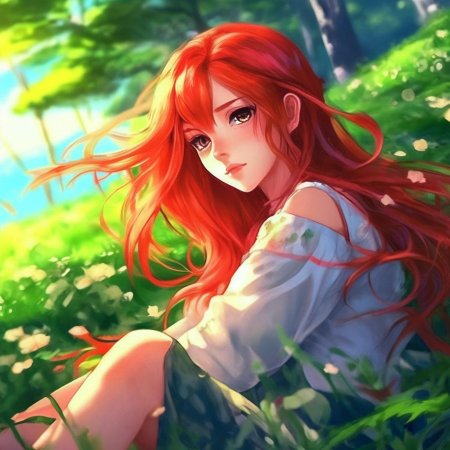 Девушка с рыжими волосами