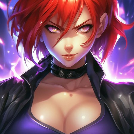 Девушка рыжая