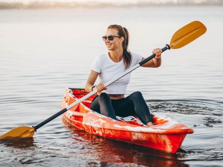 Каякинг женщины