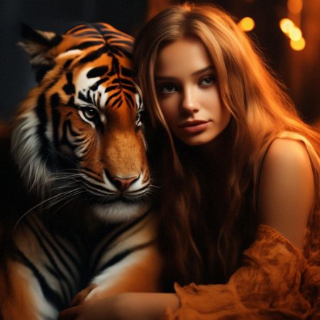 Красивые тигры