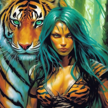 Девушка амазонка